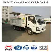 4cbm Isuzu Qingling Road Sweeper Dust Suction Truck
